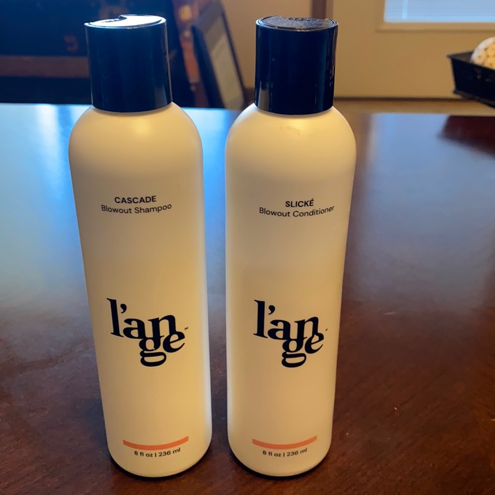 L’ange Cascade Blowout Shampoo and Conditioner